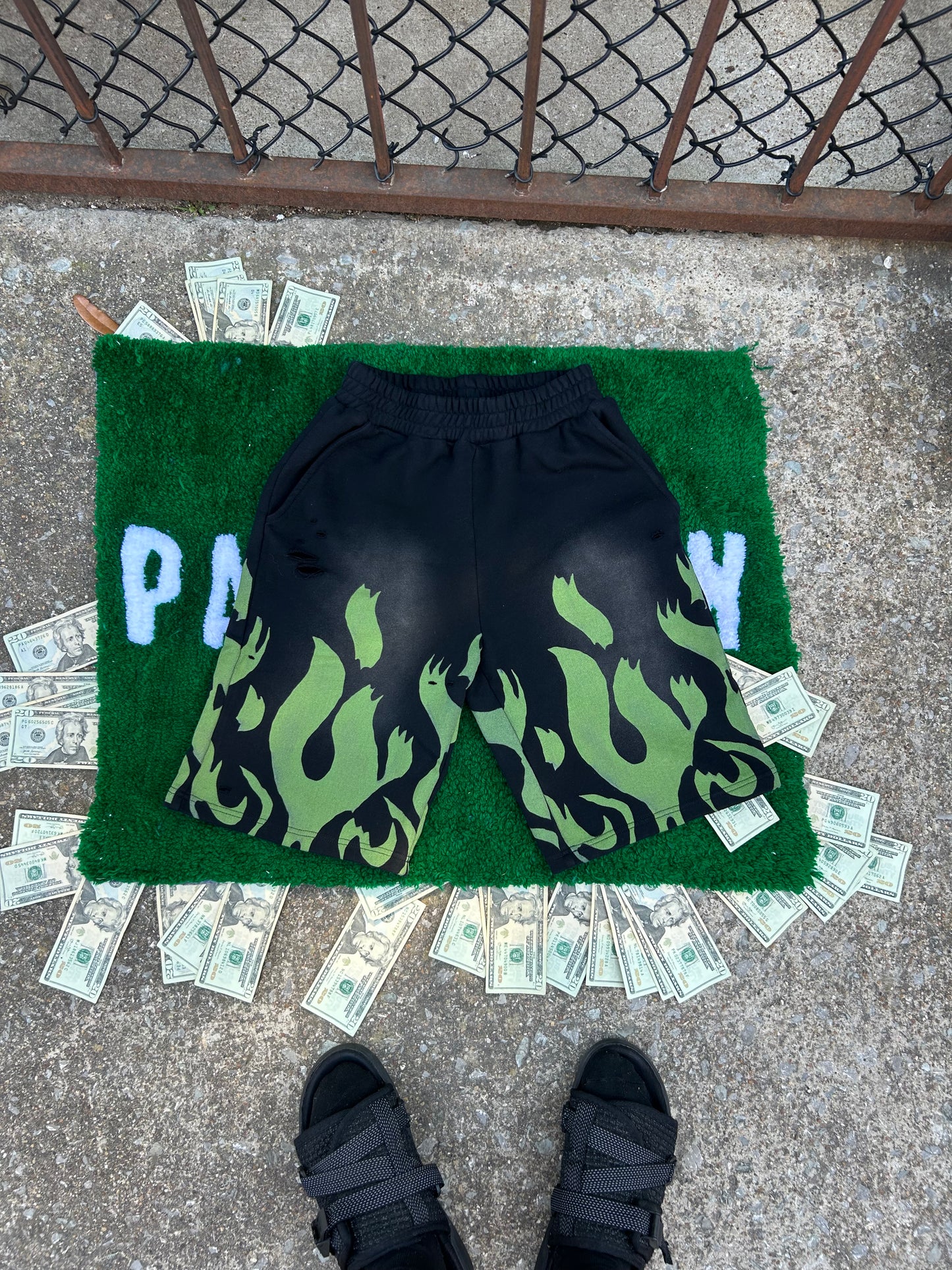 Flame shorts